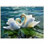 50CMx40CM Populaarne isetegemise 5D teemantmaal, t&auml;isv&auml;rvimine tikanditega k&auml;sit&ouml;&ouml; 25x20CM