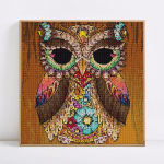 5D teemantmaal, t&auml;ispuur, &uuml;mar &ouml;&ouml;kull teemanttikandid loodusloomad teemant 30x30