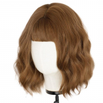 24-tollised/12-tollised pika lainega parukad naistele s&uuml;nteetilisest juustest k&otilde;rge temperatuuriga kiust laineline parukas