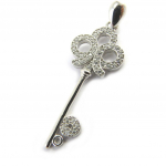 Les Tr&eacute;sors De Lily [M6198] &ndash; valge  Goddess Key  h&otilde;bedane ripats h&otilde;be