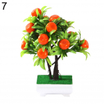 1 tk Kunstlillede viljapuu Miniascape Pulmapidu Kodu Laud Bonsai Decor J&otilde;uluehteis 7