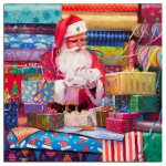 5D DIY teemantmaaling J&otilde;uluvana teemanttikandid 30x30CM