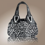SCIONE Fashion K&auml;ekotid Naiste kotid Roosid Mood Naiste kotid 31cm*10cm*39cm leopard