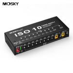 MOSKY ISO-10 kaasaskantav kitarriefektiga toitejaam, 10 isoleeritud alalisvoolu v&auml;ljundit ja &uuml;ks 5 V USB-v&auml;ljund UK Plug