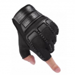 Motor Rider Half Finger Mootorratta Mootorratta kindad must