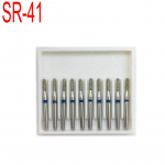 10 tk/karp Hambaravi kiirpoleerimine Teemantpoleeriv hambavalgendus Burs Medium Dental Lab Equipment SR-41
