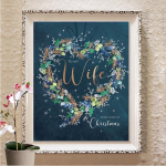 DIY 5D teemantmaal ristpistes t&auml;isteemanttikandid mosaiikkunst Pilt kividest kingitus Full Round 20X30CM