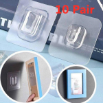 10 paari Magic Hooks Pistikupesa Kinnitus Kleepuv seinakonksud K&ouml;&ouml;gis Vannitoas