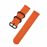 Kootud nailonist spordikella Srtap k&auml;ev&otilde;ru Writst kellarihm Vastupidav universaalne veekindel 18/20/22/24mm 22mm