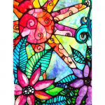 Teemantmaaling juga maastik t&auml;isnurkne puurkunst kivist teemanttikandid hunt loom ristpistes mosaiik talv k&auml;sit&ouml;&ouml; kodukaunistus Full Round 20X30CM punane