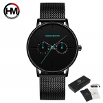 Meeste k&auml;ekellad Tippbr&auml;ndi luksuslikud multifunktsionaalsed v&auml;ikese sihverplaadiga v&otilde;rgust INS stiilis veekindlad k&auml;ekellad Relogio Masculino