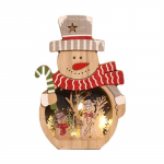 H&auml;id j&otilde;ulukingitusi Puidust kaunistused Puidust j&otilde;uluvana lumememm