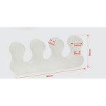 Sumifun Professionaalne t&ouml;&ouml;varvaste eraldaja ortopeediline kaitse sirgendaja korrektor sinine