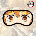 Anime Demon Slayer Eye Patch Kimetsu No Yaiba Kamado Tanjirou Cartoon Sleep Sleep Silmade Varjutus Casual Eyes Mask Cosplay Rekvisiidid