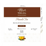 Must tee Masala (25 pakk, 1,5 g), Masala tee, TGL Co.