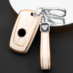 BMW TPU autov&otilde;tme korpuse katte mantlile X1 X2 X3 X5 X6 F10 F20 F30 F15 F11 F25 525i 530i F48 E60 E87 M3 M4 G30 G20 v&otilde;tmehoidja tarvikud key case set 1 valge