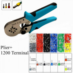 Pressimistangid Torukujulise klemmi k&auml;sit&ouml;&ouml;riistad HSC8 6 - 4A 0,25 - 10 mm2 6 - 6 A 0,25 - 6 mm2 elektriline minijuhtme &uuml;mbrise klambrikomplekt HSC8 6-4 and Terminal