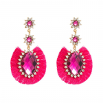 Naiste temperamendiga pika tutiga t&auml;iskristallk&otilde;rvar&otilde;ngad, lihtsad mitmek&uuml;lgsed liialdatud esmaklassilised v&auml;ikesed k&otilde;rvar&otilde;ngad OneSize roheline