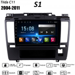 9-tolline Android autoraadio Nissan Tiida C11 2004-2011 auto multimeediumipleier GPS-navigatsioonipeakomplekt WIFI 1+16GB