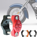 Mootorratta juhtraua t&otilde;usutoru tarvikud varda kinnitusklambri adapter 32 mm 42 mm 54 mm universaalne kohtvalgusti kronstein Honda MSX125 jaoks Red 32mm
