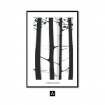 Moodne mustvalge abstraktne puul&otilde;uendimaal Minimalism Seinakunst Plakat Armastuse tsitaadid Prindi pilt elutuppa magamistuppa 21x30cm No Frame