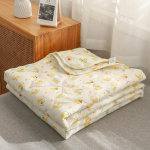 Suvine tekk pestav puuvill, pehme ja mugav kliimaseade &uuml;hekohaline / suur / &uuml;lisuur / voodipesu 100*150cm