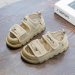 Poiste suvised hingavad sandaalid Uued pehme tallaga sandaalid Fashion Sports Rannasandaalid 22 must