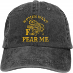 Naised tahavad mind kala Karda mind 8 Baseball Dad Cap Klassikaline reguleeritav sportlik meestele Naiste m&uuml;ts One Size
