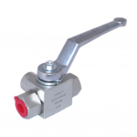 500 baari kuulventiil s&uuml;sinikterasest k&otilde;va tihendiga manuaalne kumm G1/4