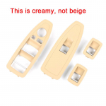 Car Window Switch Cover set For Bmw F20 F21 F30 F31 F34 F35 F48 F49 F80 1 3 GT X1 Series Lifter Switch Button Case beež