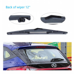 2x Hyundai i20 BC3 BI3 2022 jaoks eesmine tagumine komplekt klaasipuhasti terad l&otilde;ikeharjad aknapuhastus auto asendusosad UJ Rear Wiper