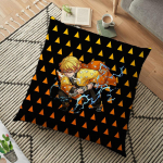 Demon Slayer padjap&uuml;&uuml;r Kimetsu No Yaiba Decor Cartoon padjap&uuml;&uuml;r Kamado Tanjirou pol&uuml;estrist padjap&uuml;&uuml;r kodu diivanile 45cm 62