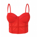 Suvine &otilde;huke liibuv sling Body Sculpting Naba Korsett Vest Naiste v&auml;limine riietus L&uuml;hike jope m&auml;hitud rind XL punane