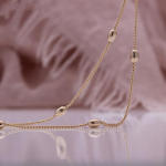 Mood helmestega kett Lihtsas stiilis k&auml;ev&otilde;ru kaelakee roosikuldne vask kampsun kett k&auml;ev&otilde;ru kaelakee naiste parim kingitus 19CM roosa kuldne v&auml;rv