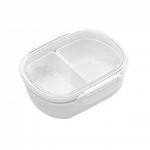 Lekkekindel Bento Box eemaldatavate karpidega ABS s&uuml;gavk&uuml;lmikuga ohutu toidu l&otilde;unakarp S