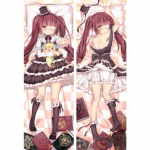 Jaapani Anime DROPKICK ON MY DEVIL Dakimakura Padjap&uuml;&uuml;r Kallistav Keha Pikk Padjap&uuml;&uuml;r 40x120cm Peach Skin