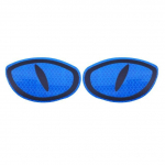 2tk Auto ohutushoiatus Peegeldav kassisilma kleebis Pagasiruumi tagumise ohutuse meeldetuletus Peegeldav kleebis Mootorratta kerele 2