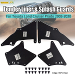 Pritsmekaitsekilp Toyota Land Cruiser Prado J120 J150 2003 - LC3 LC4 LC5 p&otilde;lletihend porilapid W klambrid poritiib