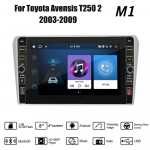 8 tolli Toyota Avensis T250 2 2003-2009 jaoks koos nupu nupuga Android autoraadio multimeediumipleier Navigatsioon stereo GPS 2 Din Carplay 2+32GB 1+32GB