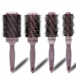 Eighth generation bristle rotating hair detachable hairdressing design, roller cylindrical comb, straight curly hair, inner buckle design kuld