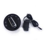 1tk esitulede l&uuml;liti jaoks VW Golf 5 6 MK5 MK6 Tiguan Touran tuleandur Automaatne esitulede andur ja l&uuml;liti Jetta Passat B6 B7 black