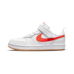Nike Court Borough Low 2 PS Valge Oranž Laste Tennised Summit-White Sail BQ5451-114 29.5 white