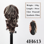 LISI HAIR s&uuml;nteetiline l&uuml;hikese lainega k&uuml;&uuml;nisklamber hobusesaba juustesse hobusesaba pikendus 12 tolli blond poni saba naistele igap&auml;evane pidu 30cm