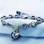 Trend Fashion Ladies K&auml;ev&otilde;ru Heart Of Ocean K&auml;ev&otilde;ru Ehted Crystal K&auml;ev&otilde;ru sinine