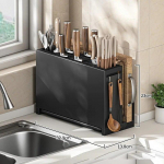 Noahoidja Lauapealne riiul k&ouml;&ouml;gi l&otilde;ikelaud Seinale paigaldatav hoiustamise &auml;ravoolunoad s&ouml;&ouml;gipulgaga tahvel integreeritud hoiurest as the picture must