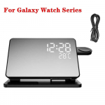 Kolm-&uuml;hes juhtmevaba laadija Samsung Galaxy Watch 6 5 Pro kiirlaadimisjaam jaoks Galaxy S23 S22 S21 &auml;ratuskella laadijate alus For Samsung Watch must