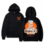 Naljakas Hasbulla K&ouml;&ouml;gis Kaklemise Meemiga Huppar Unisex Naistele Fliis Puuvillane &Uuml;le suuruse Dressipluus Unisex Naistele Mini Khabib Bloggeri Hupparid L