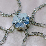 Mood 4tk/komplekt Best Friend Forever Clover Magnetk&auml;ev&otilde;ru naistele T&uuml;drukutele Must K&ouml;is S&otilde;prus K&auml;ev&otilde;ru Ehted Kingitus 2_