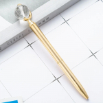 1-osaline metallist kirjatarvete luksuslik spinning Globe Rose Gold Wedding pastapliiats