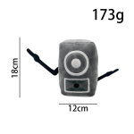 1/6/12 TK Skibidi tualett pl&uuml;&uuml;sist m&auml;nguasi, titan, teler, mees, boss, tualett Multifilmi nukud, t&auml;idisega pehme nukk, j&otilde;ulukingitus lastele s&uuml;nnip&auml;evaks